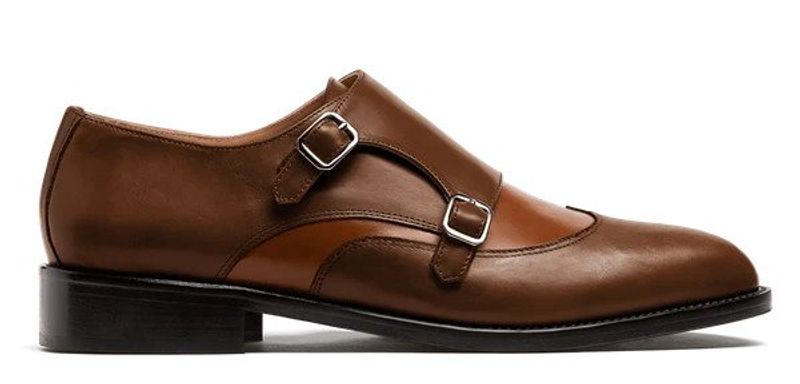 brown wingtip dress shoes