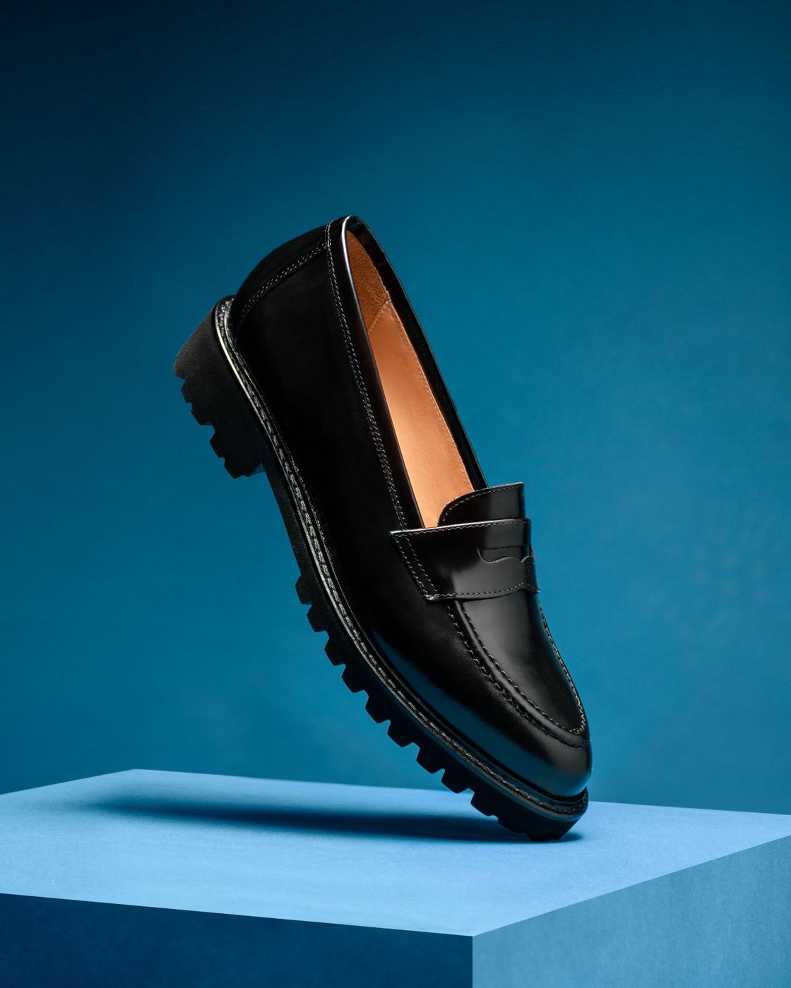 black loafers for women