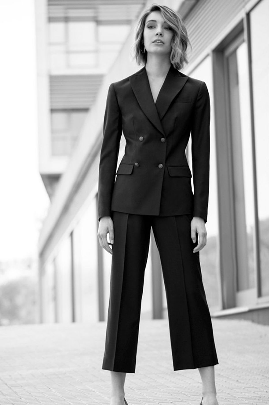 Black Power Suit for Women