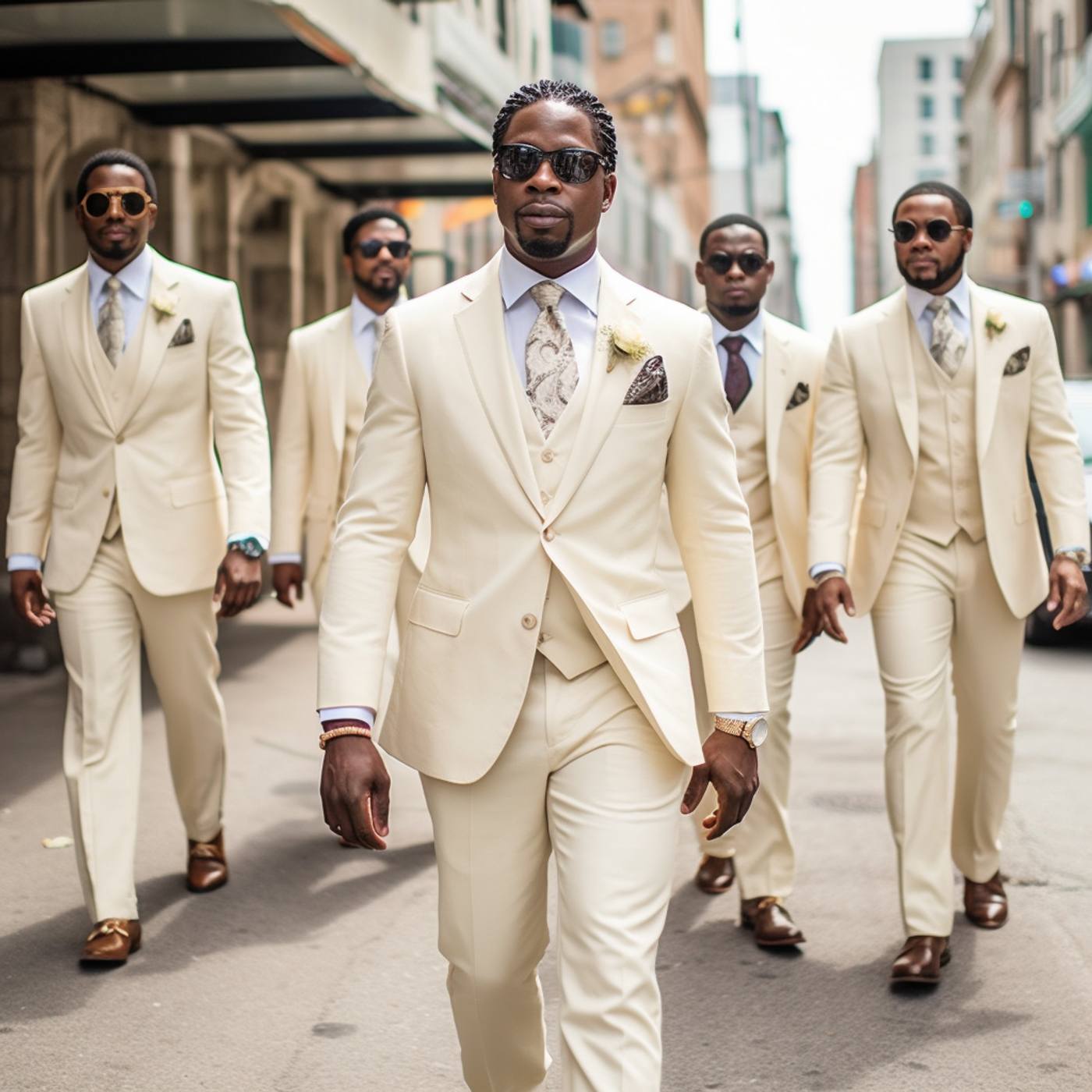 GROOM WEDDING SUIT Men Suit Light Color Suit Elegant Men 