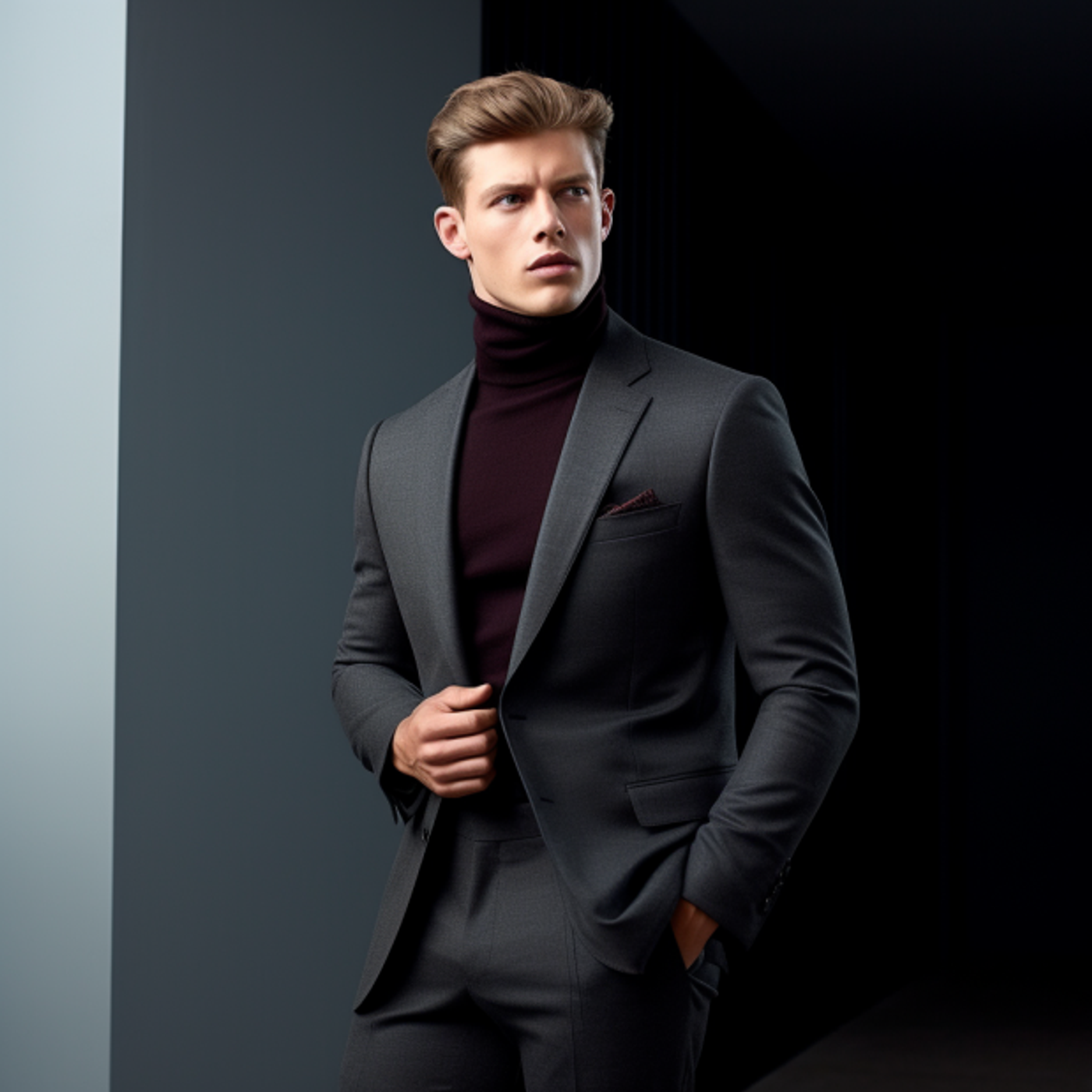 How to Wear a Turtleneck with a Suit: The Guide - Hockerty