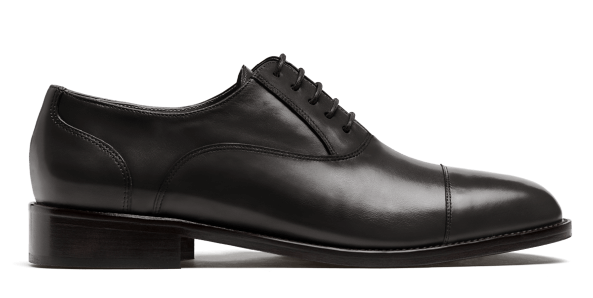 black and white oxford shoes