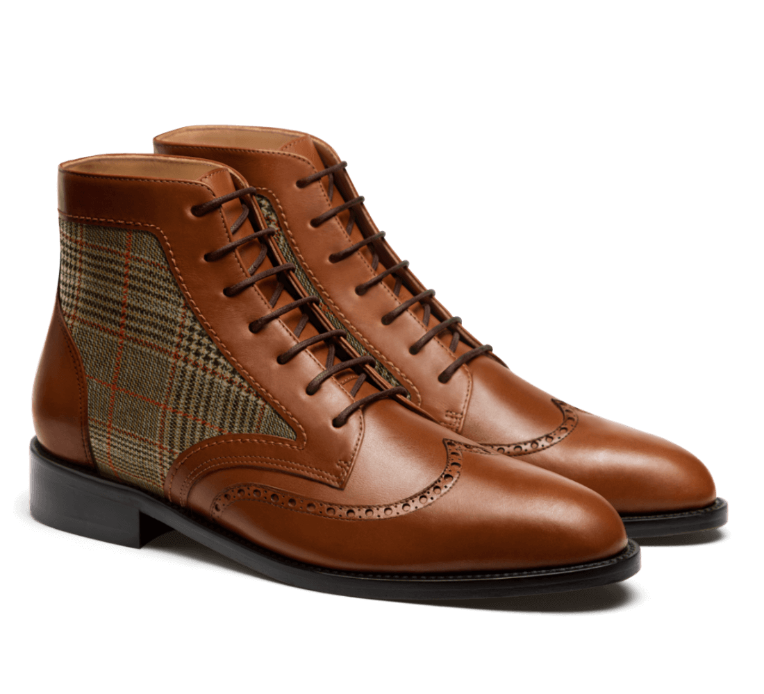 mens wingtip boots