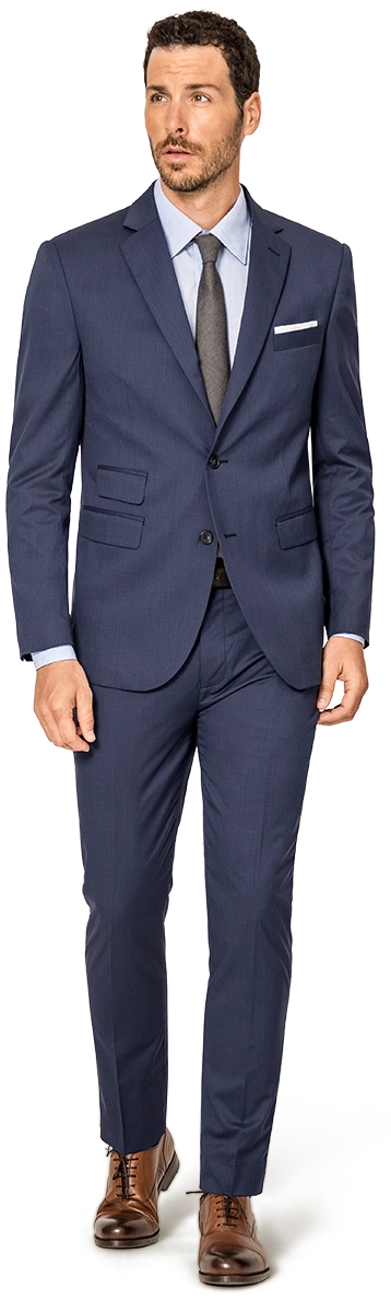 Navy Blue Suit - Fashion Blogs - Fashion Industry Network