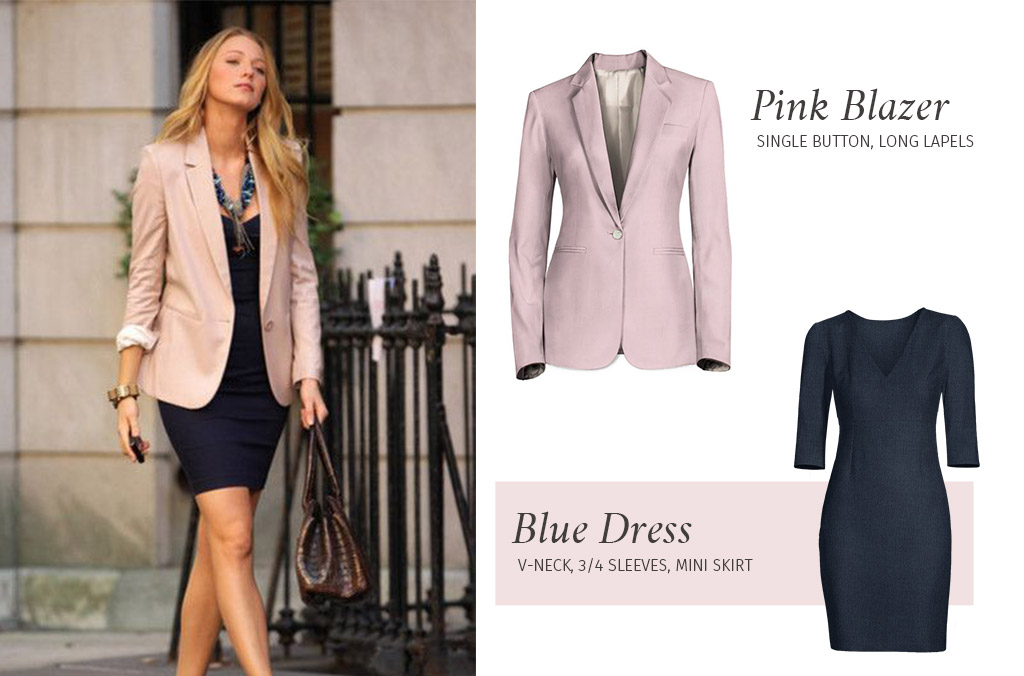 dress with blazer