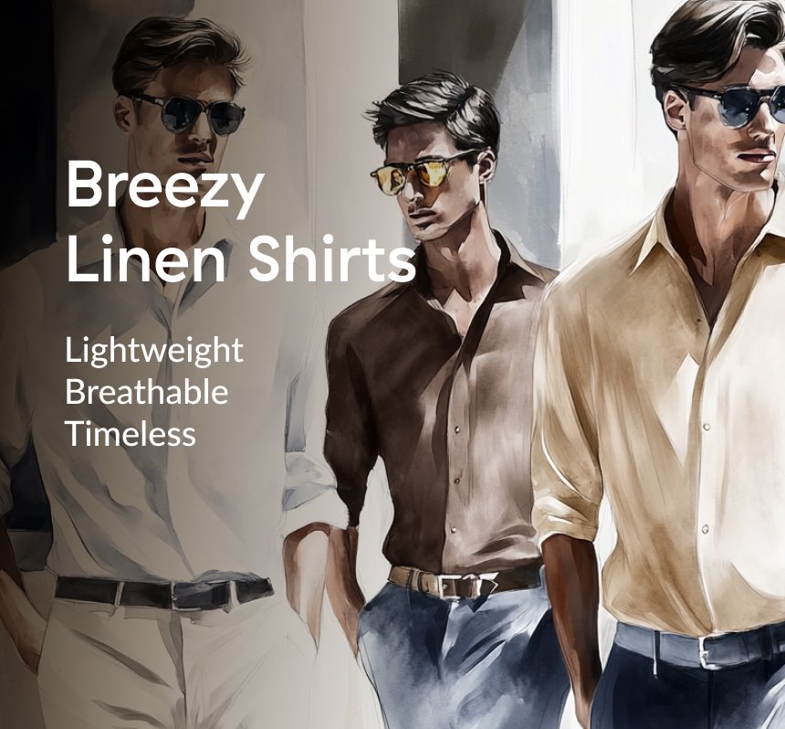 05. Breezy Linen Shirts